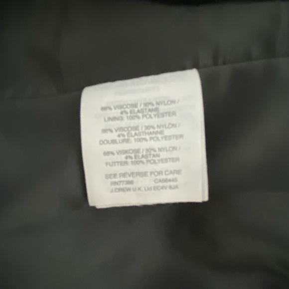 EUC J. Crew Womens 4 Tall Ponte Sheath Dress, Gray, 3/4 Bell Sleeve - Picture 7 of 7